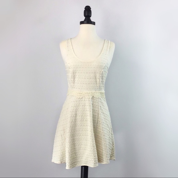 Free People Dresses & Skirts - Free People Lace Back Fit & Flare Dress